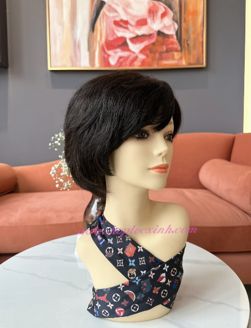 TÓC TÉM PHỒNG UỐN CHÂN SIÊU DA ĐẦU 