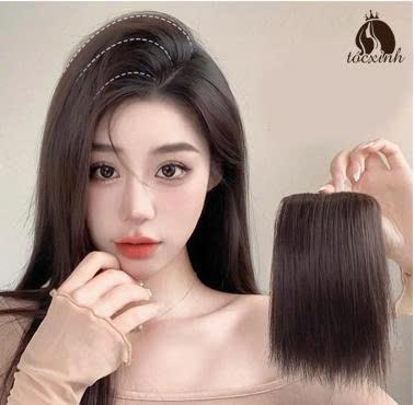 PHÍM PHỒNG CHÂN TÓC LÀM BẰNG TÓC THẬT DÀI 30CM