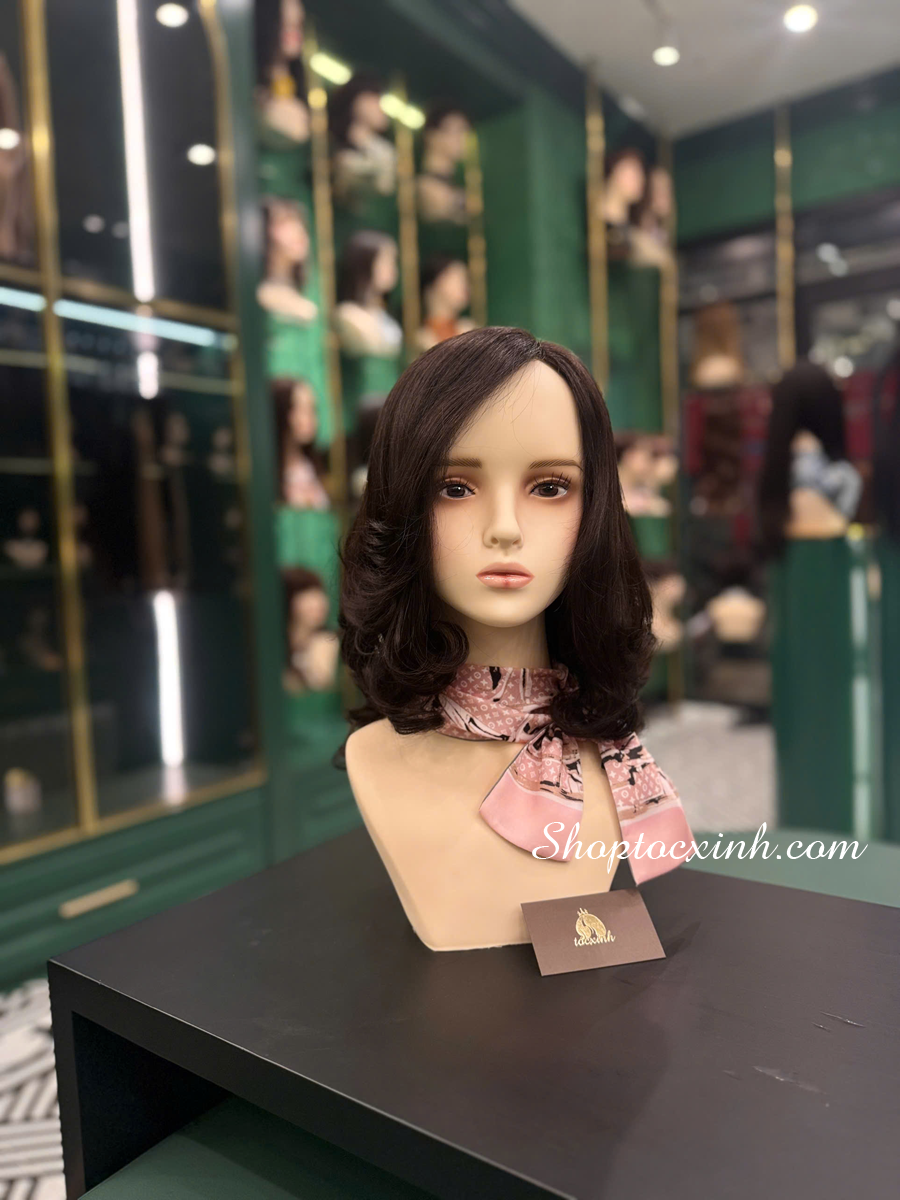 TÓC XOĂN NGUYÊN ĐẦU LÀM BẰNG TÓC THẬT