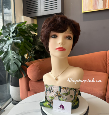 TÓC TÉM SIÊU DA ĐẦU TÉM NÂU NHẠT