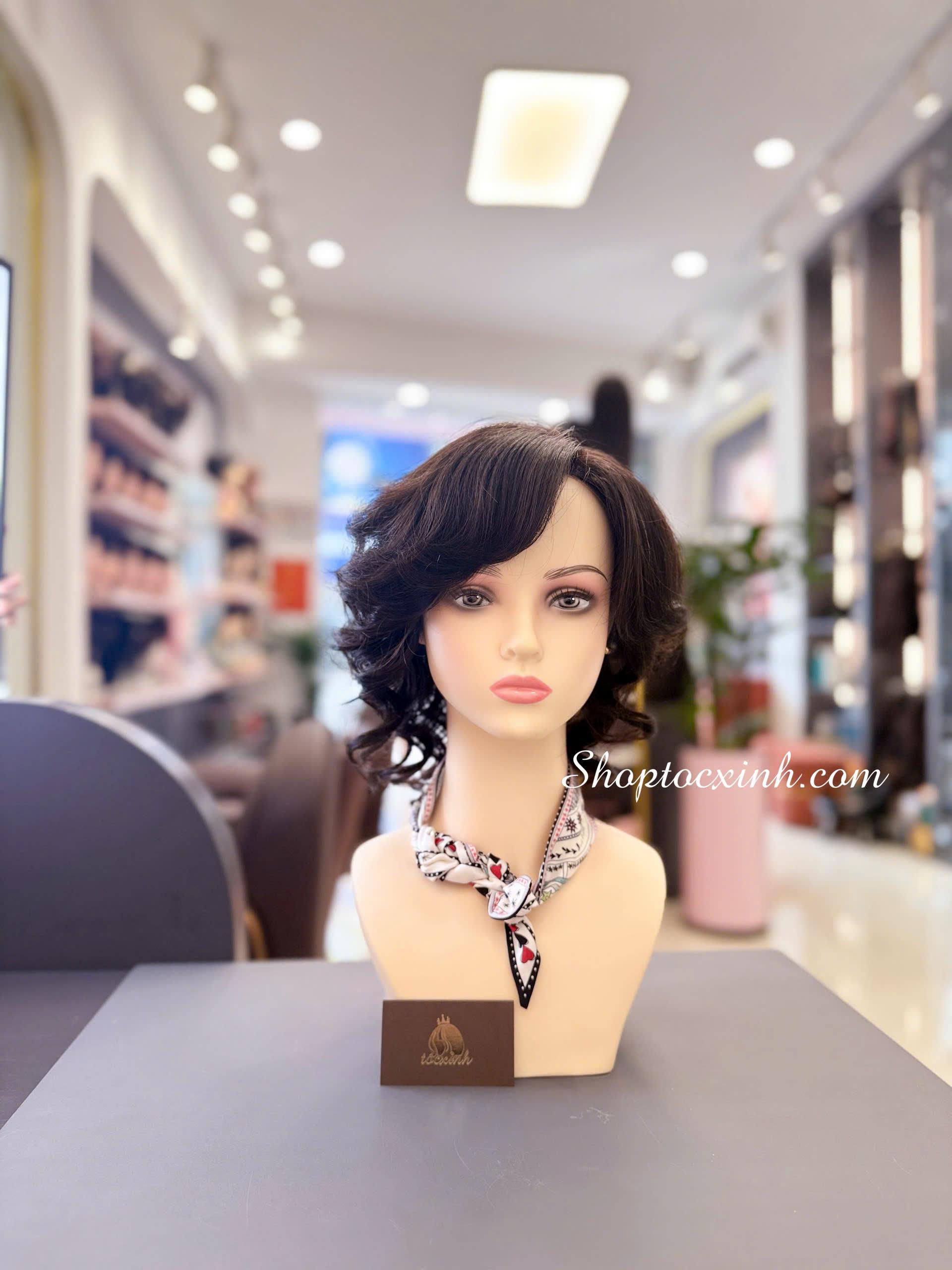 TÓC LAYER NGUYÊN ĐẦU XOĂN LÀM BẰNG TÓC THẬT