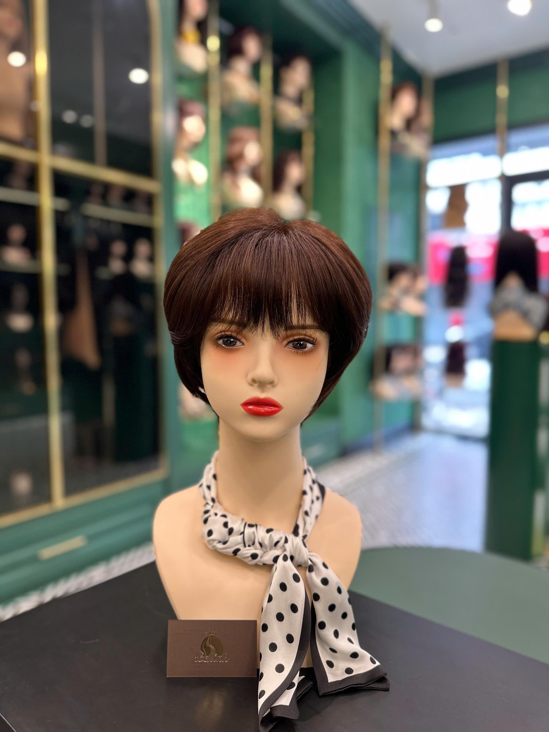 TÓC TÉM BOB LÀM BẰNG TÓC THẬT  NÂNG TẦM PHONG CÁCH