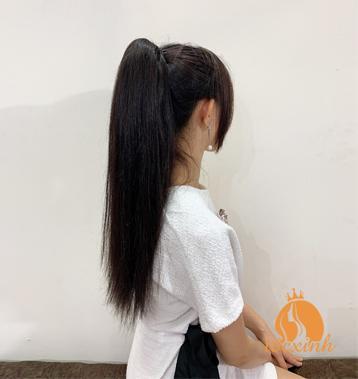 TÓC CỘT THẲNG LÀM BẰNG TÓC THẬT