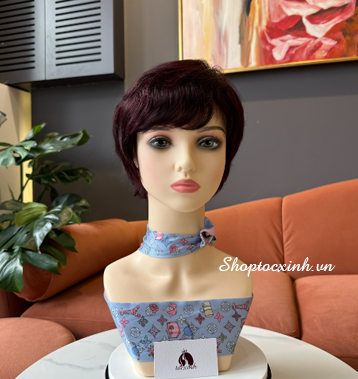 TÓC TÉM NGUYÊN ĐẦU TÉM SIÊU DA MÀU VIOLET 